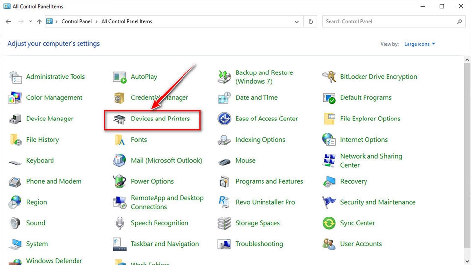 Xóa lệnh in máy Canon - Ảnh 05
