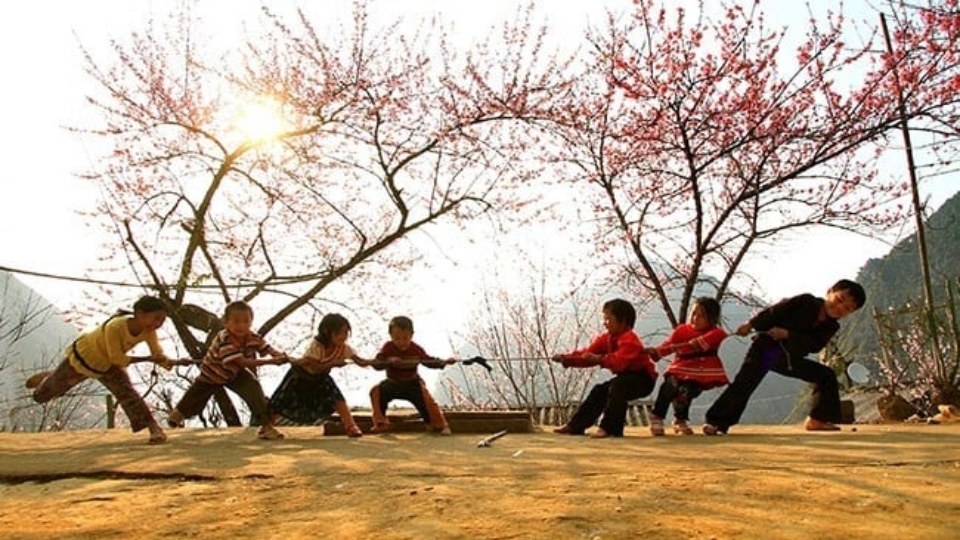 Phân bổ đội hình khi chơi kéo co