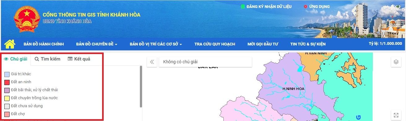 Tra cứu thông tin đất đai qua website