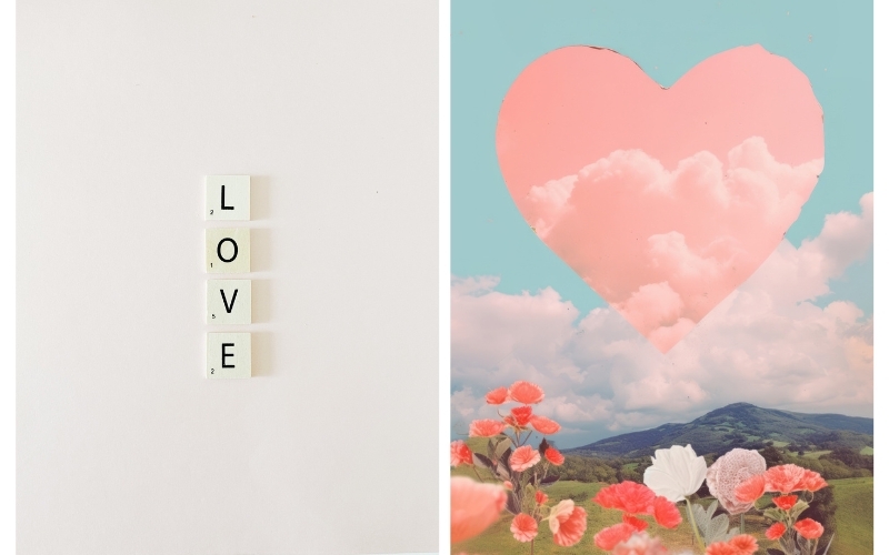 Background Valentine dạng khổ đứng dành cho điện thoại 3