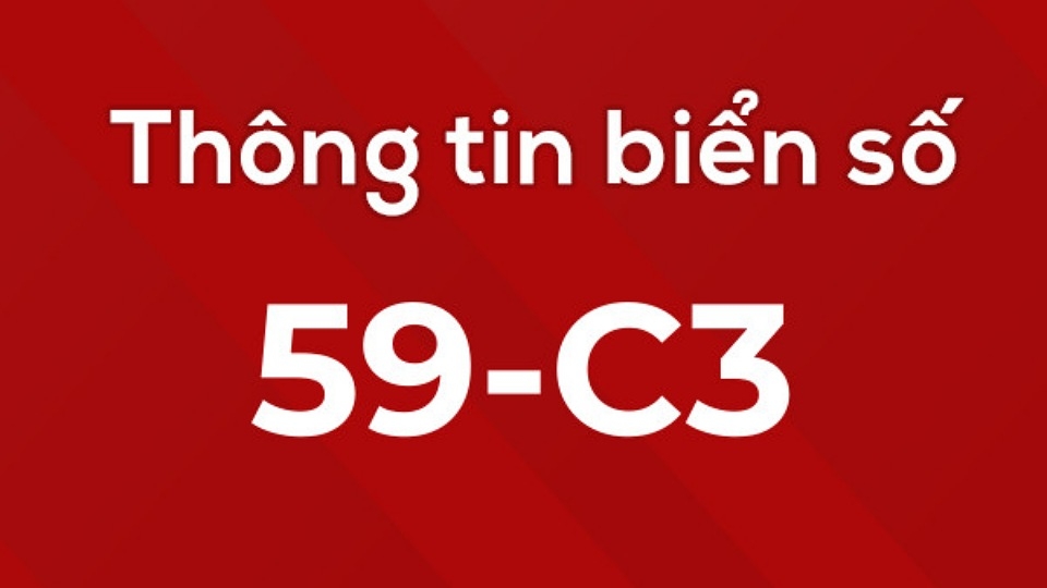 Biển số xe 59