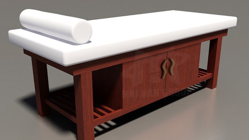 Cấu tạo của giường massage