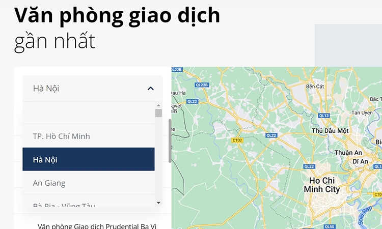 tra cứu thông tin hợp đồng bảo hiểm Prudential (hình 14)