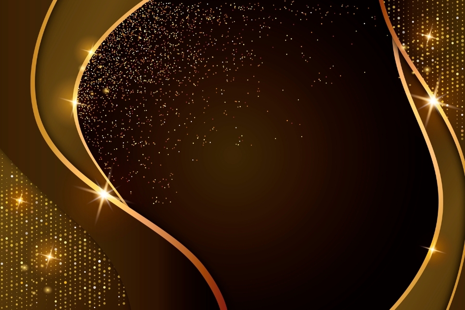 Tổng hợp background vàng gold kết hợp họa tiết 3