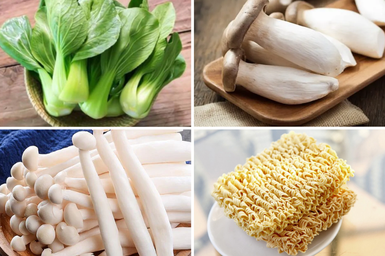 mì xào rau củ 1