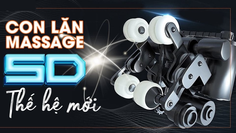 Con lăn ghế massage là gì?