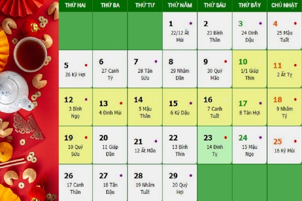 30 Tết 2024 là ngày mấy dương lịch 3
