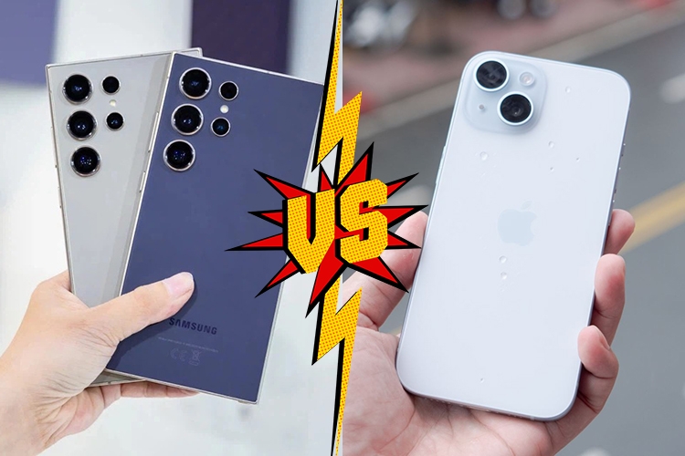 So sánh Galaxy S24 Ultra và iPhone 15 (ảnh 1)