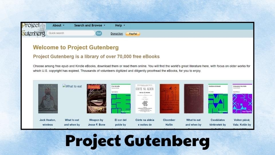Diễn đàn ebook Project Gutenberg