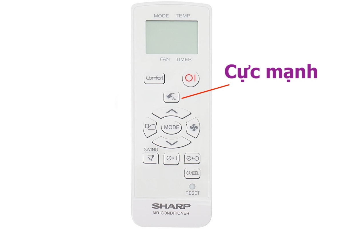 cách chỉnh máy lạnh Sharp - hình 3