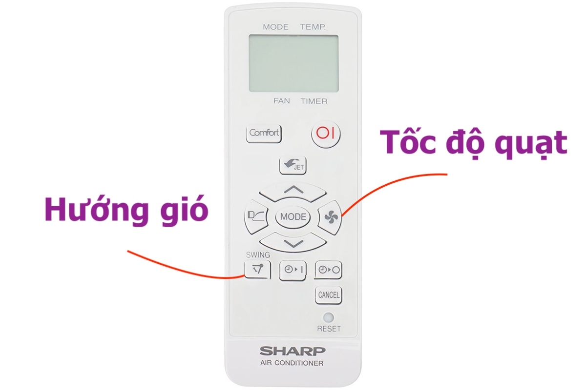 cách chỉnh máy lạnh Sharp - hình 5
