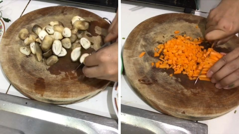 Sơ chế các nguyên liệu khác