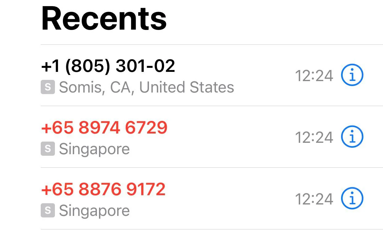 Mã vùng Singapore 2