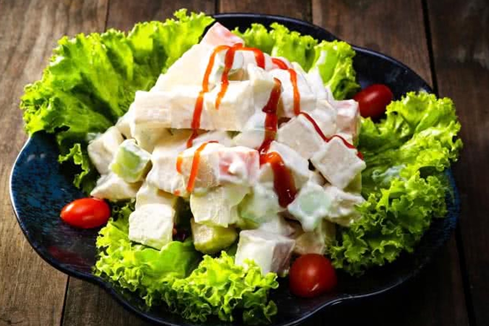 Món ngon từ xà lách carol.