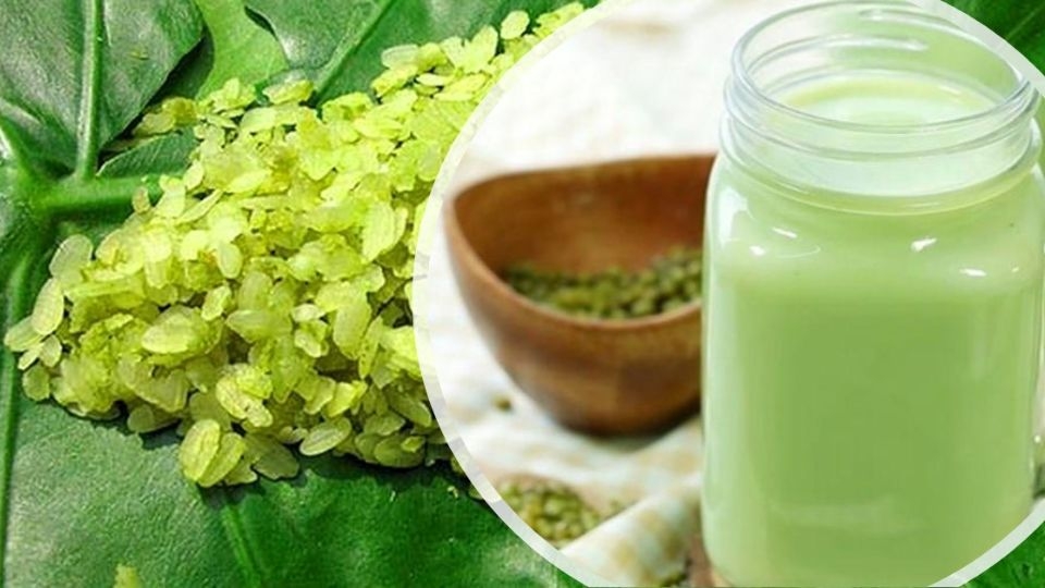 Sữa hạt cốm xanh