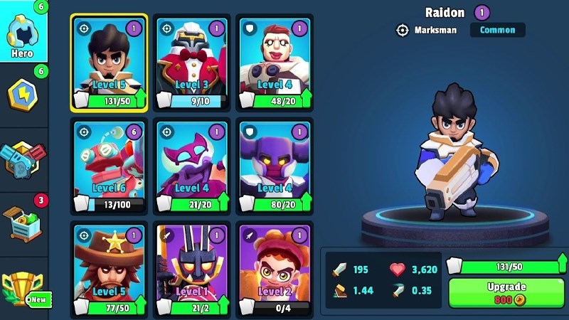 Heroes Strike: Tựa game MOBA 3v3 và bắn súng sinh tồn với lối chơi đơn giản 3