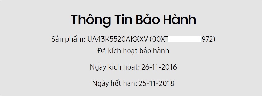 Bảo hành tivi Samsung hình 5