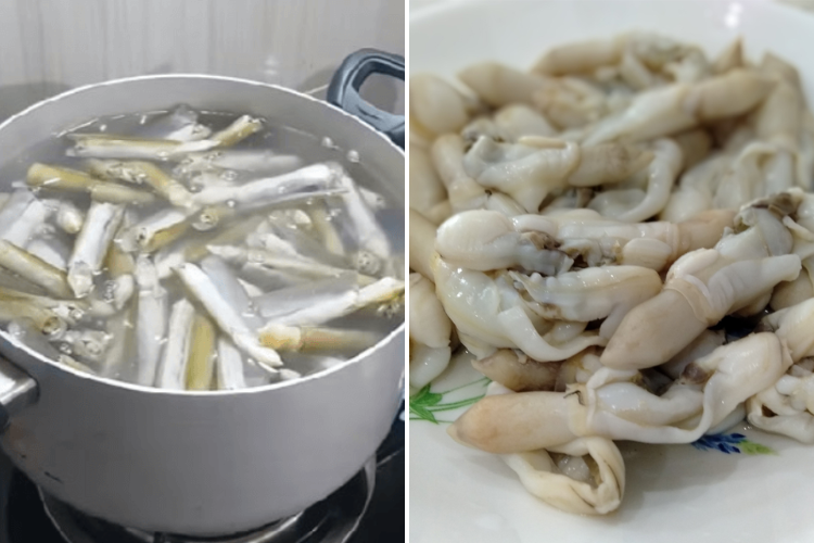 mì xào ốc móng tay 2