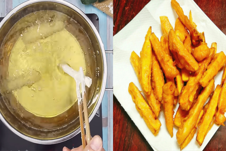 Cách làm khoai lang chiên đơn giản, hấp dẫn vừa giòn vừa ngon, phù hợp với khẩu vị của cả gia đình - hình 4