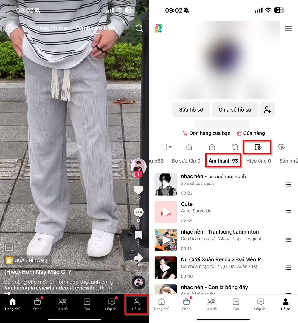 Cách lưu âm thanh trên TikTok ở chế độ riêng tư 2