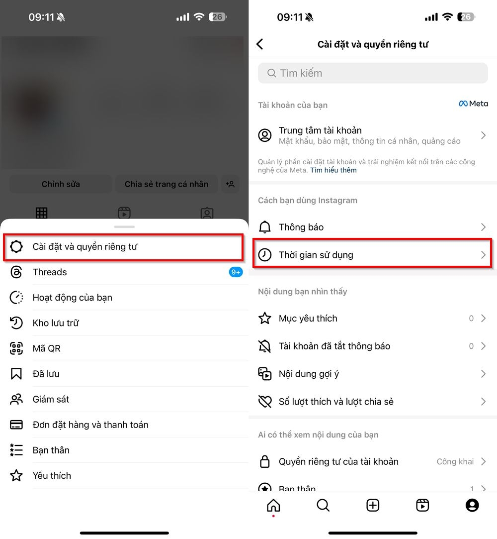 Cách kích hoạt chế độ yên lặng trên Instagram 2