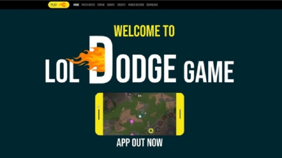 Hướng dẫn cách chơi LOL Dodge bước 1