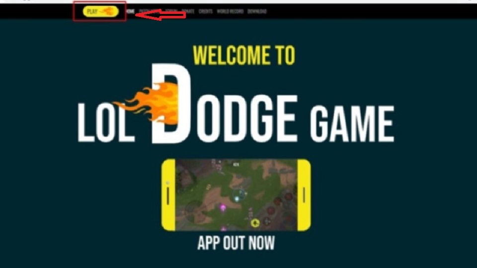 Hướng dẫn cách chơi LOL Dodge bước 2