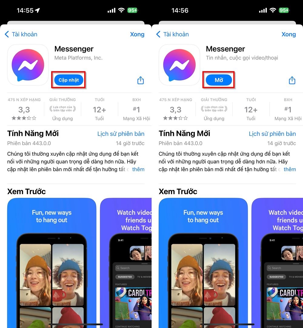 Cách cài đặt chủ đề Tết Âm Lịch trên Messenger 1