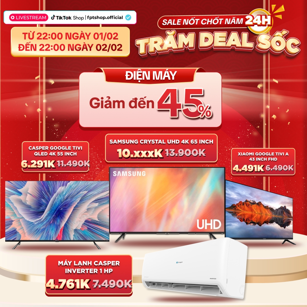 Tivi giá chỉ từ 4.491.000 đồng