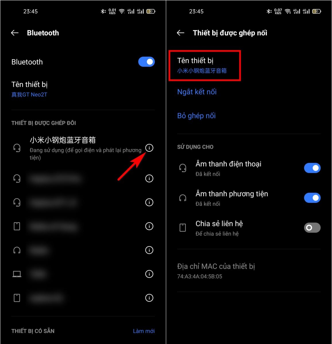 cách kết nối loa bluetooth với điện thoại 11