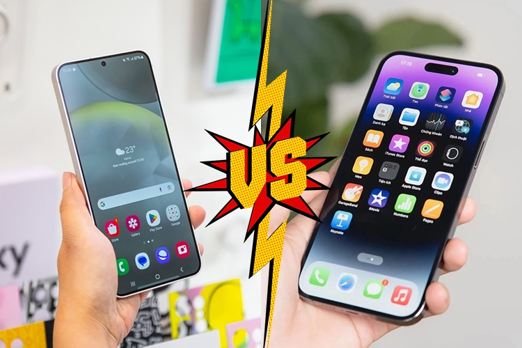 So sánh Galaxy S24 Plus và iPhone 15 Pro Max (ảnh 1)