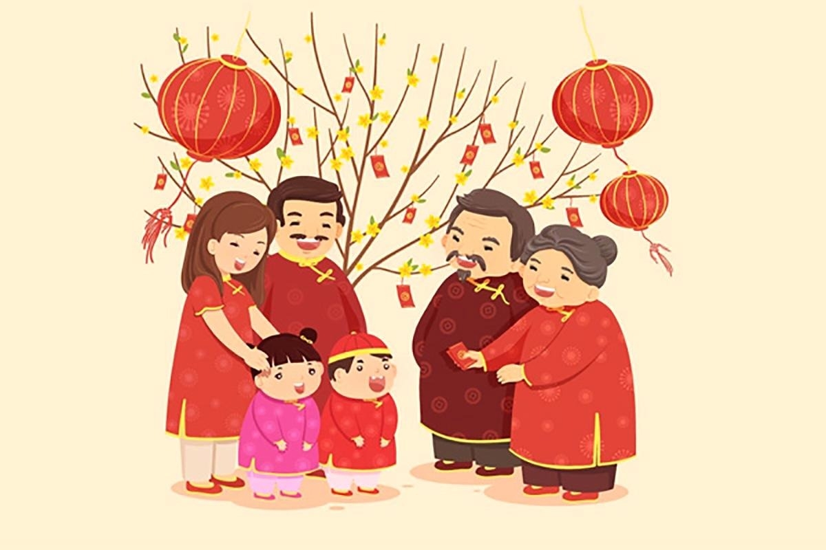 Các câu đối chúc Tết ông bà hay nhất 2024