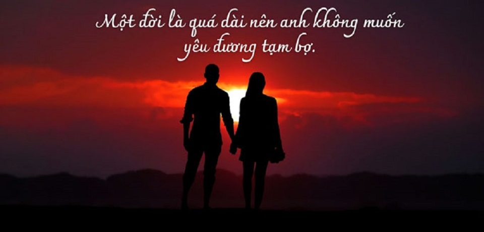 Cap về tình yêu chân thành