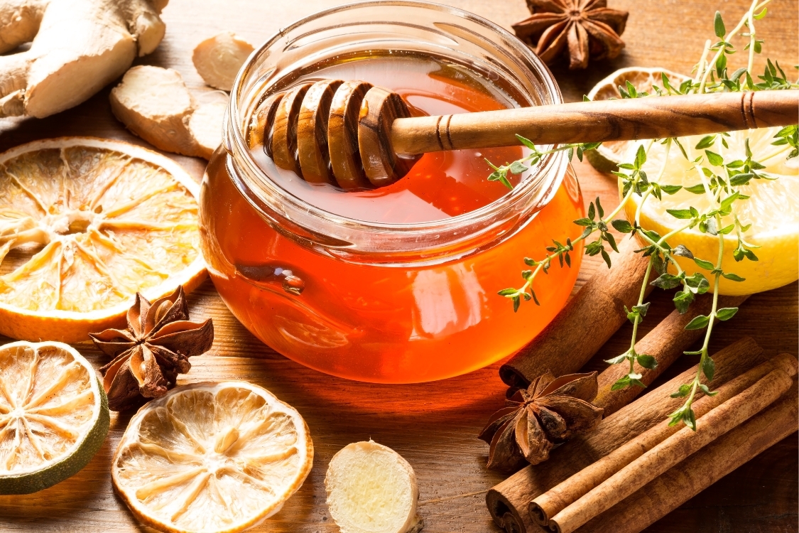 Đối với mật ong