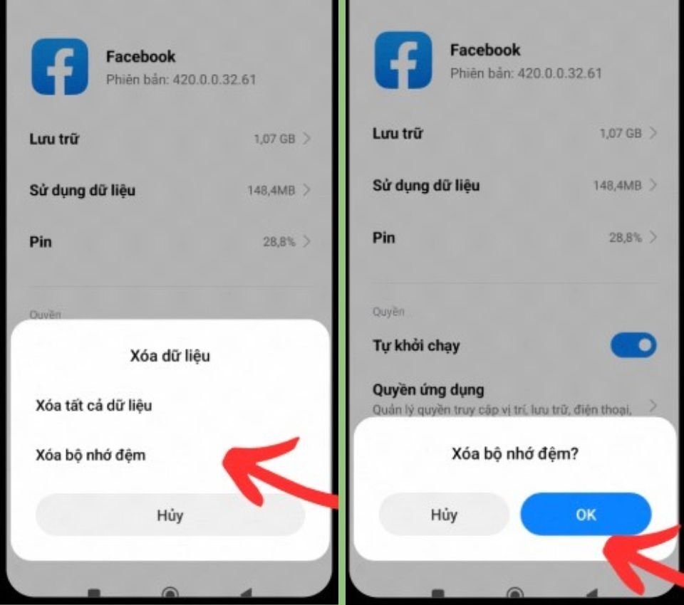 Dọn dẹp bộ nhớ điện thoại samsung