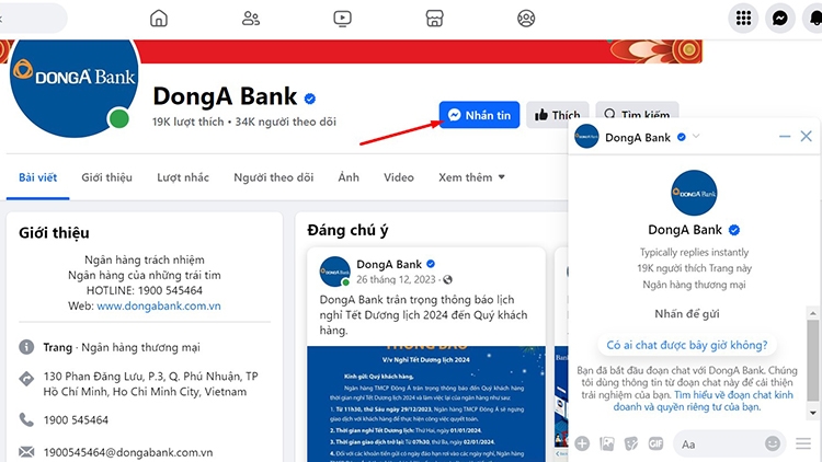 Tổng đài ngân hàng Đông Á (hình 9)