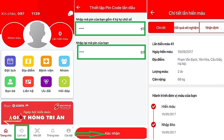 Tra cứu thông tin hiến máu