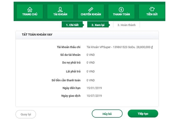 tra cứu khoản vay VPBank (hình 14)