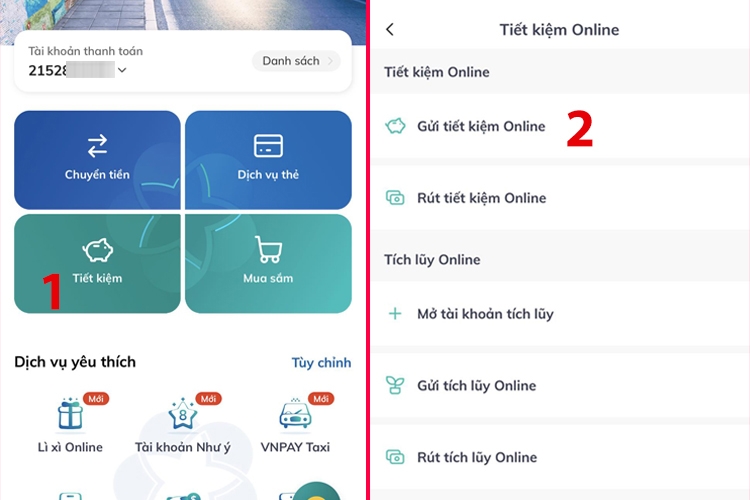 cách gửi tiết kiệm online BIDV (hình 6)