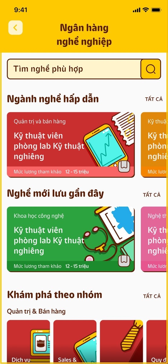 "Hướng Nghiệp LwL": Ứng dụng tuyệt vời giúp định hướng nghề nghiệp với nhiều phương pháp khoa học 4