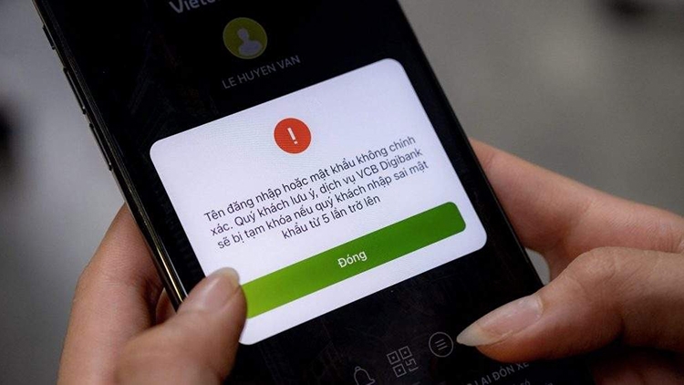 Cách đăng nhập 2 tài khoản Vietcombank trên điện thoại (hình 14)