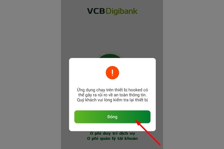 Cách đăng nhập 2 tài khoản Vietcombank trên điện thoại (hình 9)