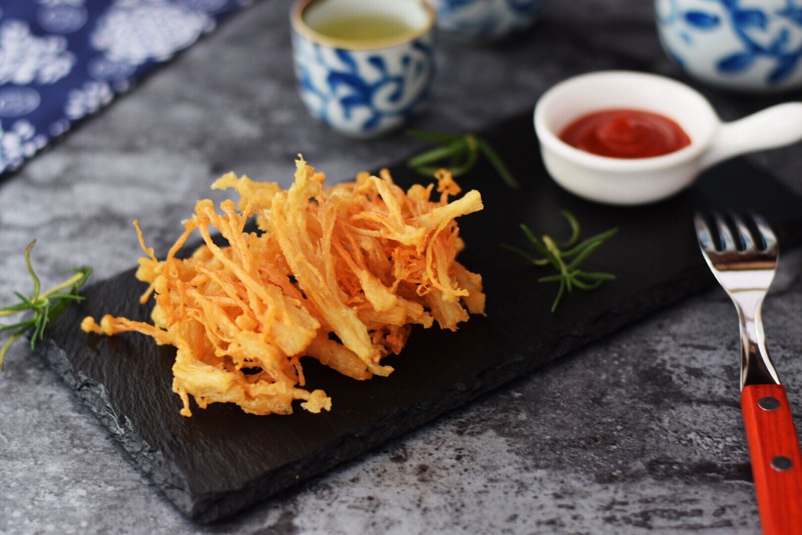 Receta de champiñones crujientes