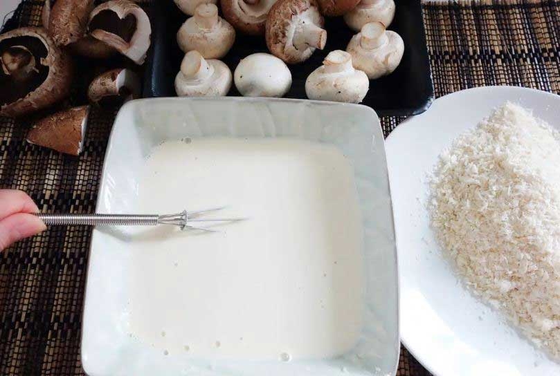 Cách làm nấm chiên giòn 7