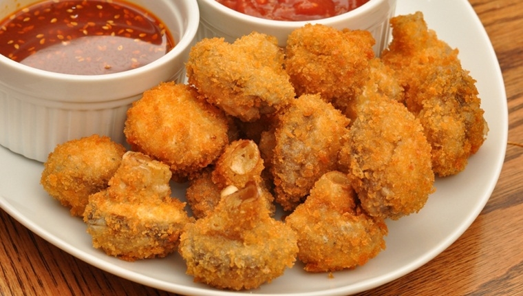 Cách làm nấm chiên giòn 8