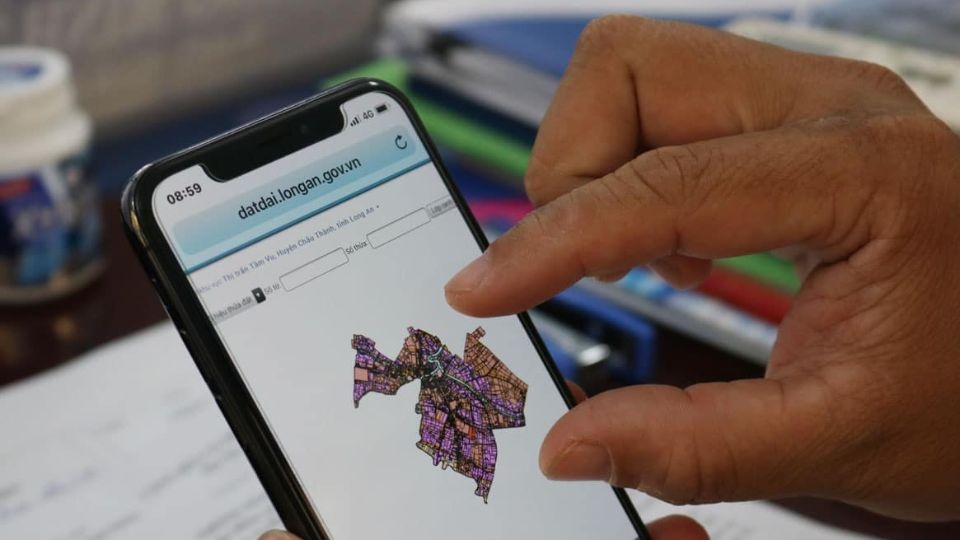 Ứng dụng tra cứu thông tin quy hoạch tỉnh Long An - QHSDD.LA