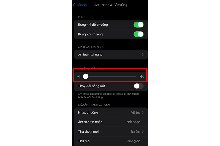Cách bật chuông điện thoại iPhone (hình 6)