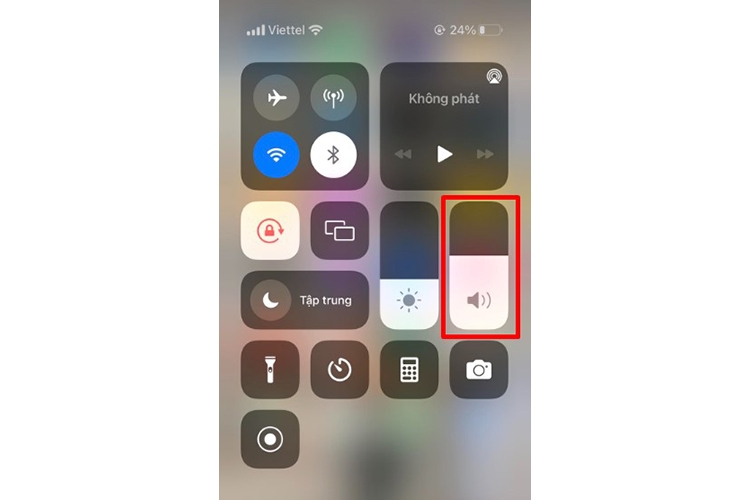 Cách bật chuông điện thoại iPhone (hình 7)