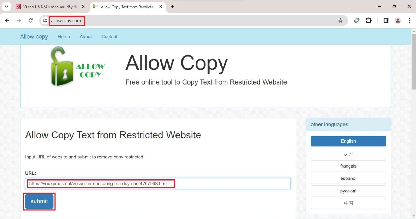 Cách copy trang web không cho copy trên Chrome cực dễ