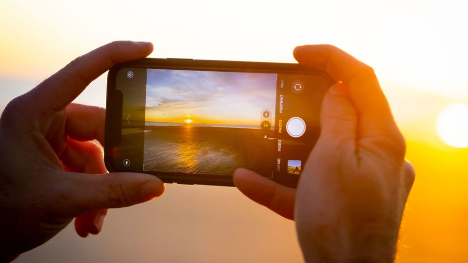 Bầu trời đẹp tạo ra linh hồn cho bức ảnh